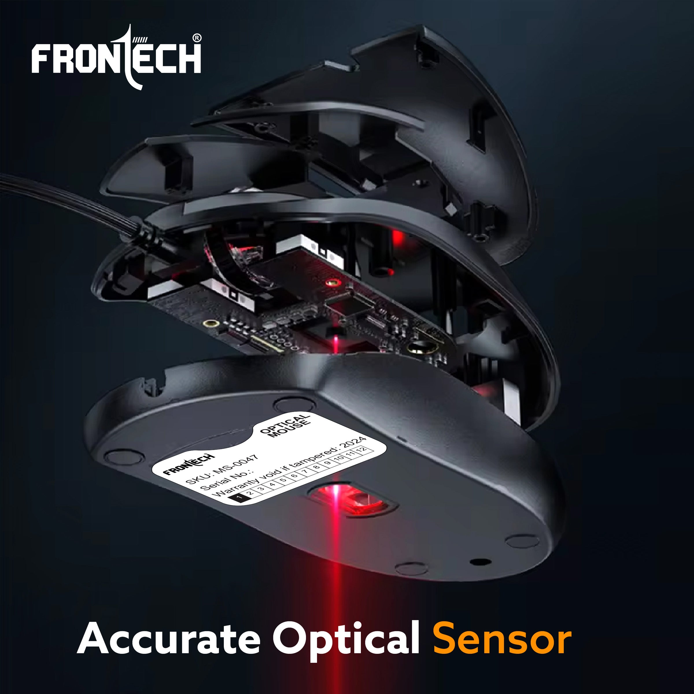 Frontech Premium Wired Optical Mouse 1000 DPI (MS-0047) Frontech Premium Wired Optical Mouse 1000 DPI (MS-0047)